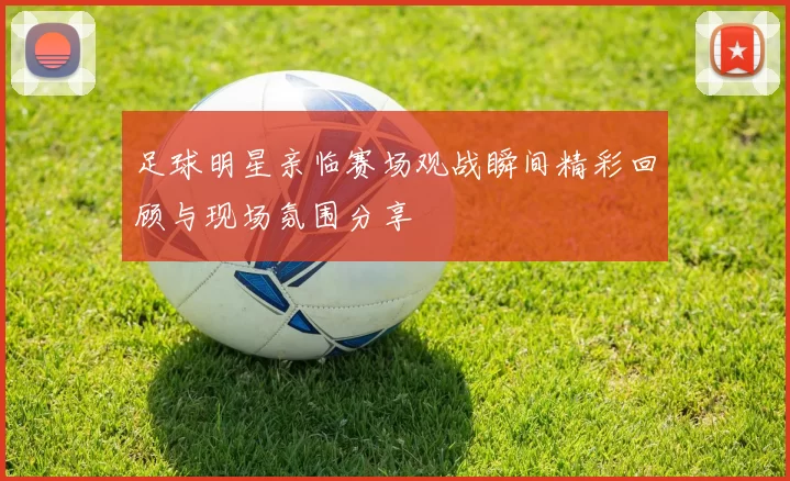 足球明星亲临赛场观战瞬间精彩回顾与现场氛围分享