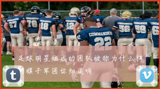 足球明星组成的团队被称为什么样的旗子军团你知道吗